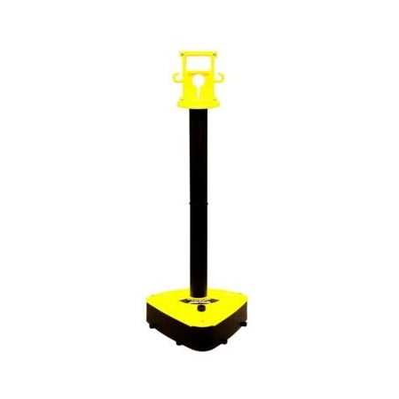 Accuform XTREME DUTY STANCHION POST COLOR PRC205BKYL PRC205BKYL